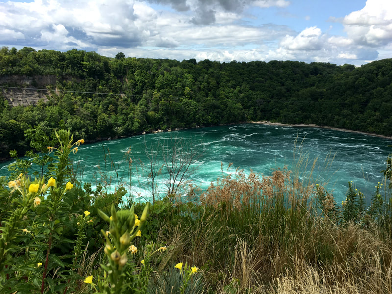 Beautiful views from Whirlpool State Park in Niagara Falls. 