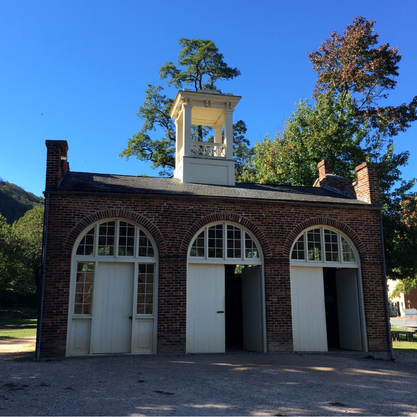 John Brown's Fort at Harpers Ferry. This town is a favorite day trip from DC, along with Annapolis & Baltimore, Maryland. 